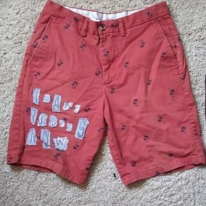Custom "TRANS RIGHTS NOW" shorts